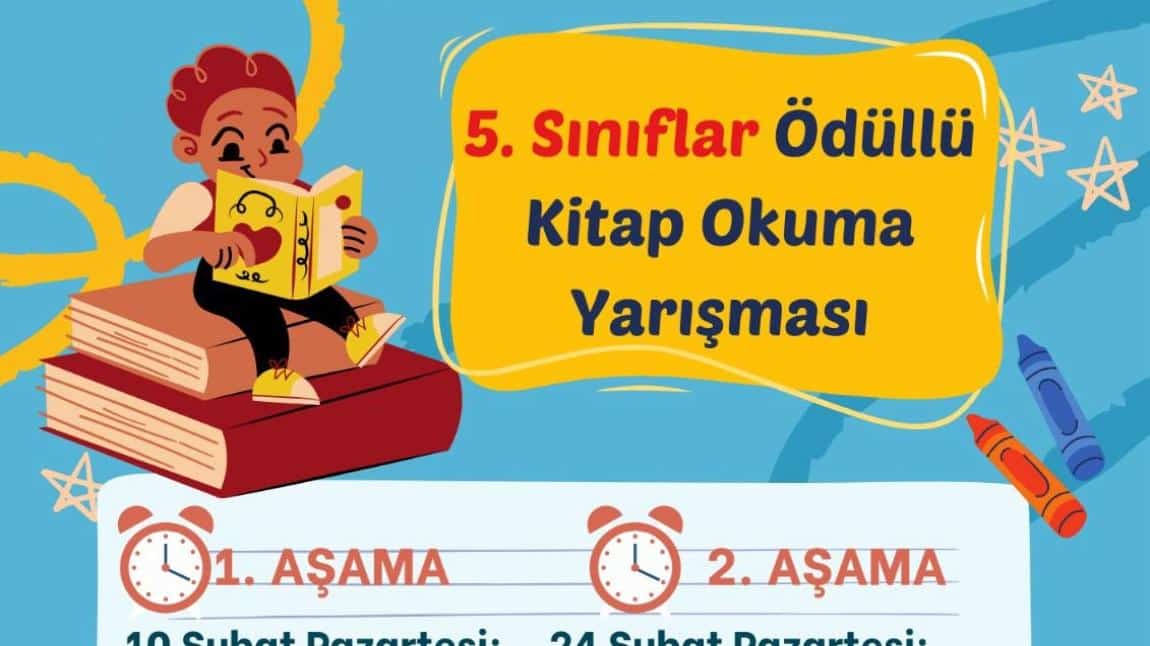 5. Sınıflar Ödüllü Kitap Okuma Yarışması 